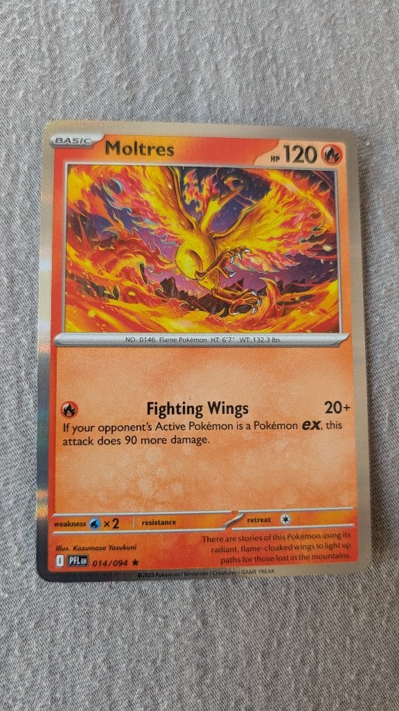 Moltres holo, Ophalen of Verzenden, Foil