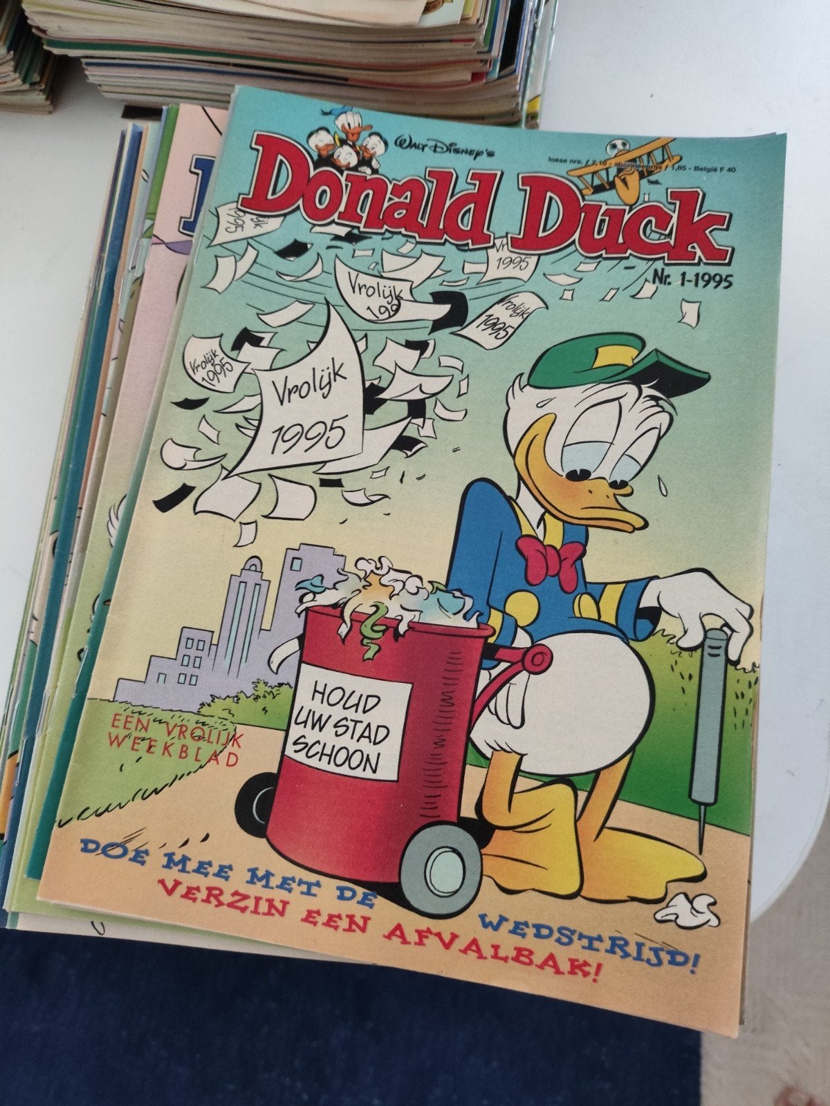 Donald Duck Weekblad Jaargang 1995, Boeken, Stripboeken, Eén stripboek, Ophalen of Verzenden, Gelezen, Walt Disney