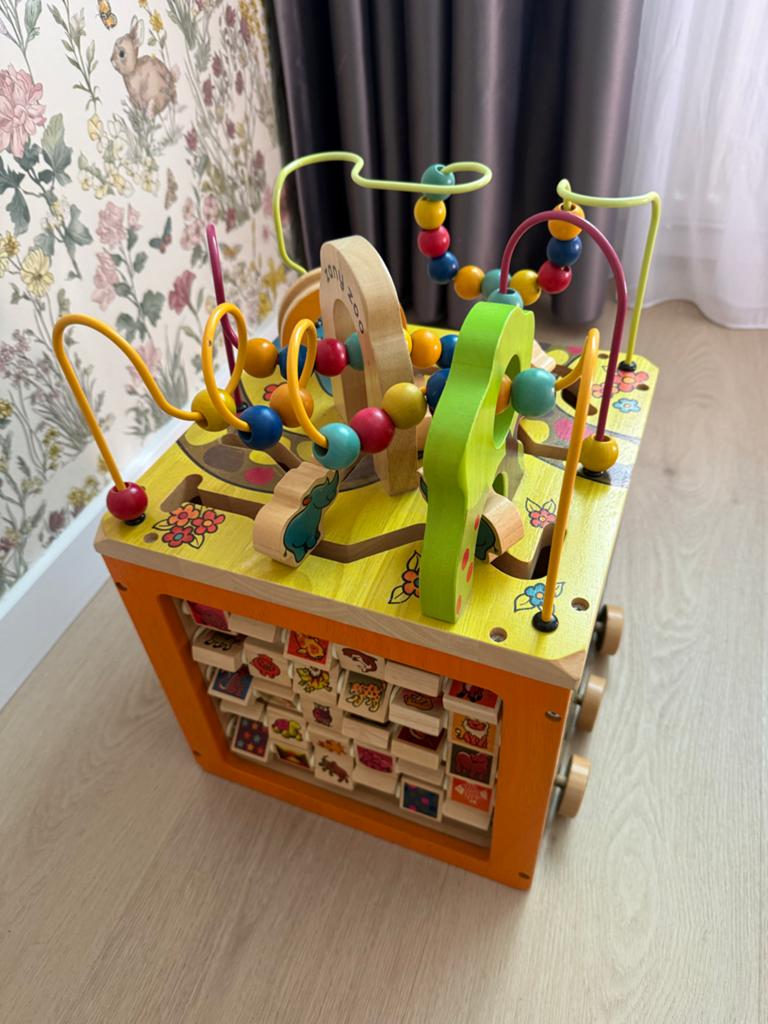 Zany Zoo activiteitenkubus, Kinderen en Baby's, Ophalen of Verzenden, Gebruikt, Overige typen