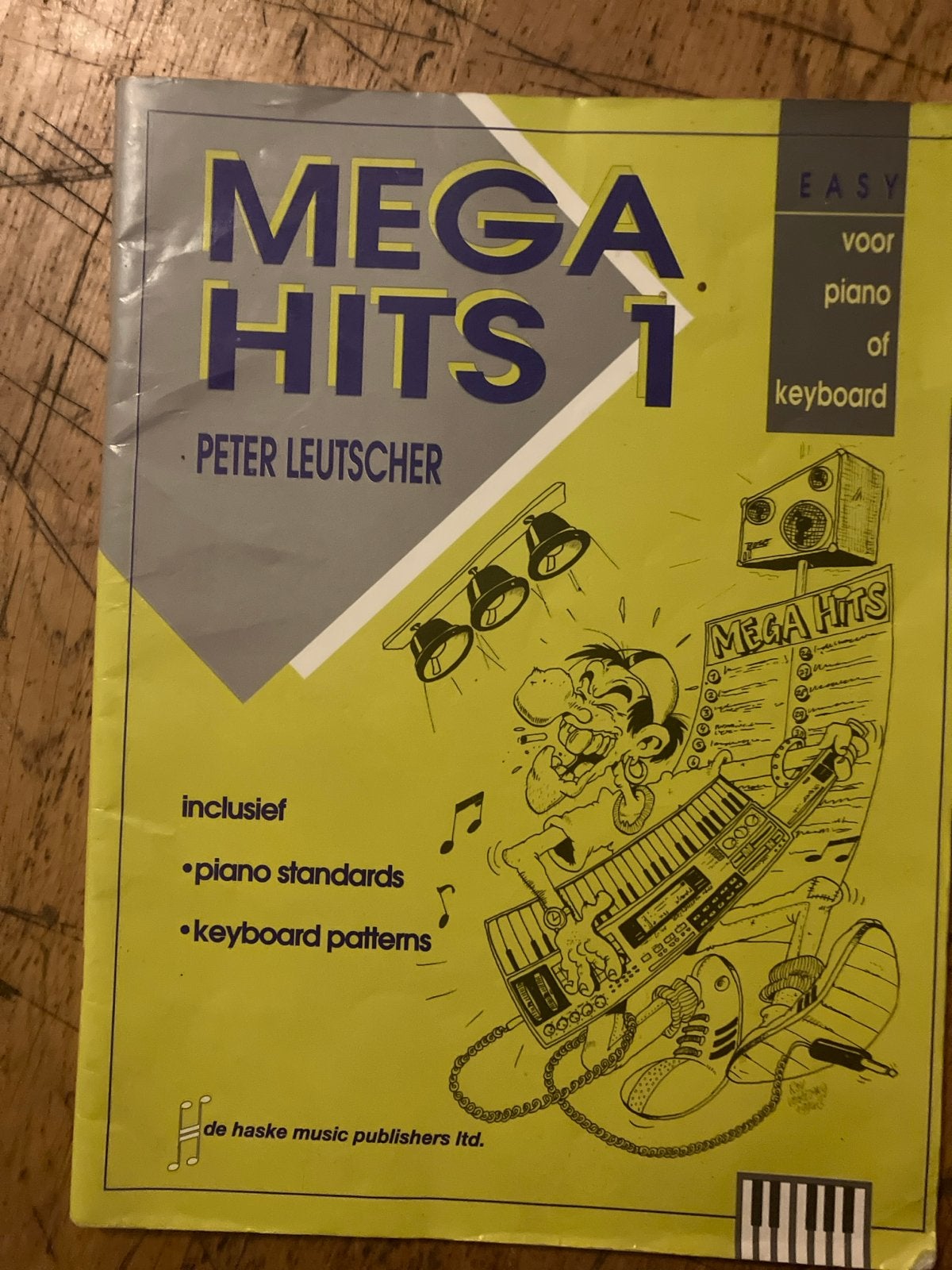 Mega Hits 1 - Peter Leutscher (Easy Piano/Keyboard), Gebruikt, Ophalen of Verzenden, Thema, Piano