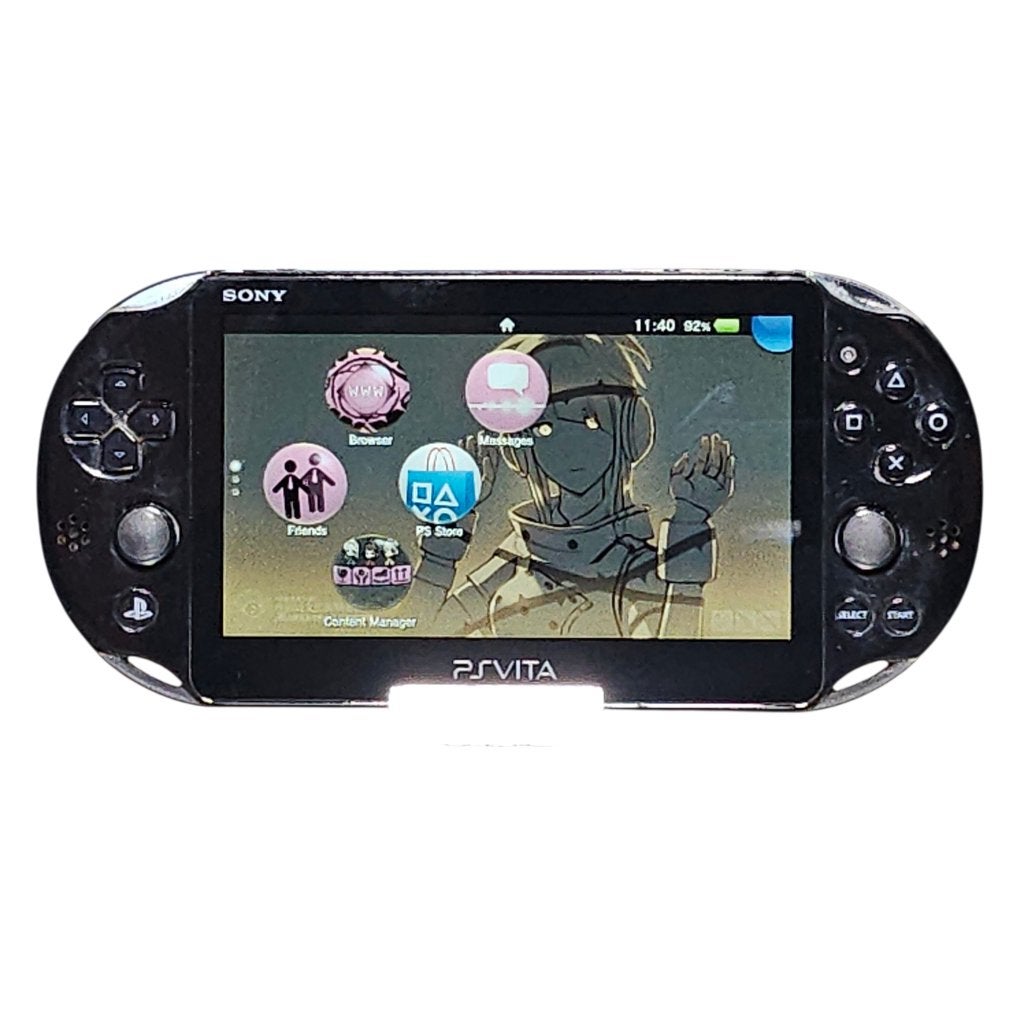 Playstation Vita Slim Zwart | PCH-2016, Spelcomputers en Games, Spelcomputers | Sony PlayStation Vita, Ophalen of Verzenden, Gebruikt