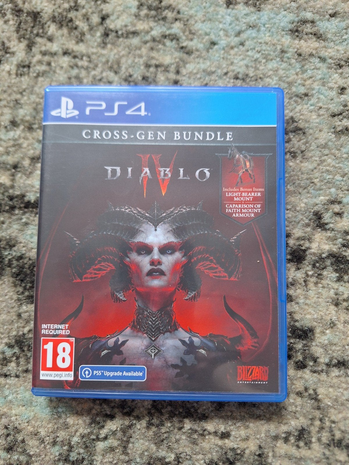 Diablo IV (4) PS4 Cross-Gen Bundle - Inclusief PS5 Upgrade, Spelcomputers en Games, Online, Vanaf 18 jaar, 1 speler, Ophalen of Verzenden