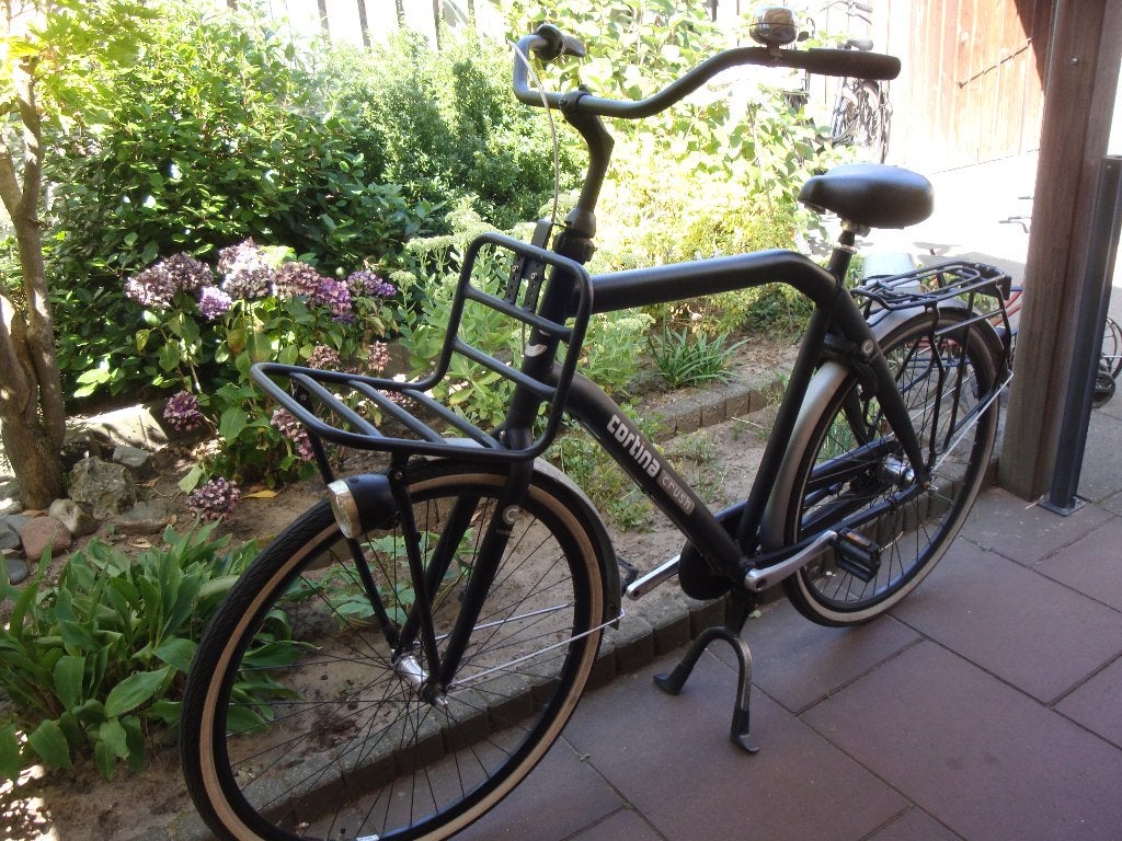 nette cortina crusch heren/transportfiets 61 cm 3V, Gebruikt, Versnellingen, 57 tot 61 cm, Trommelrem