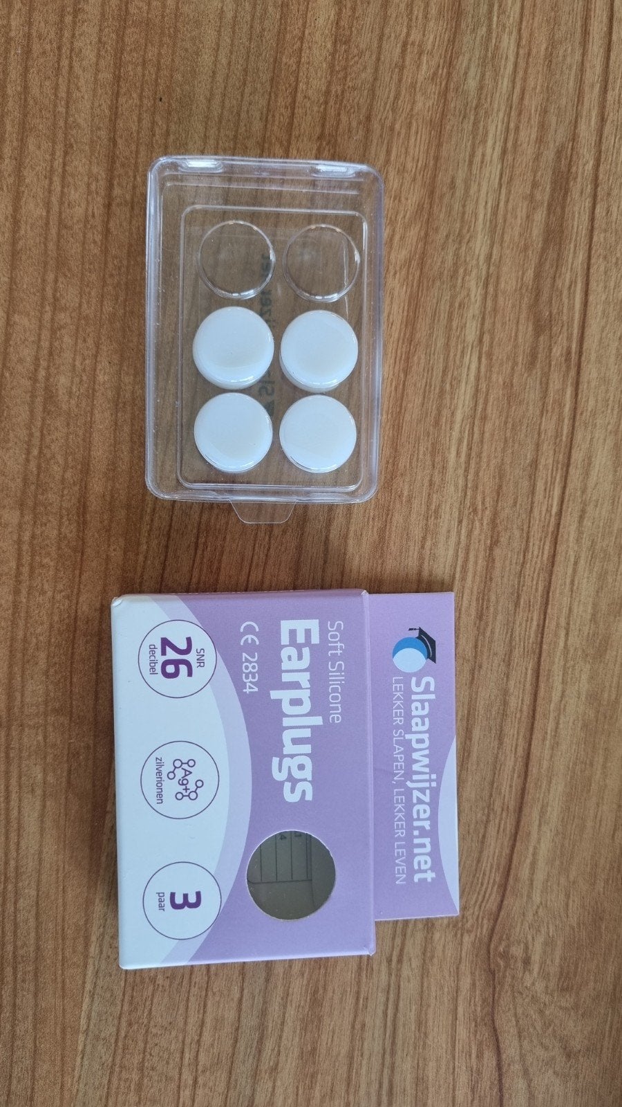 Soft Silicone Oordopjes Earplugs Kneedbaar met zilverionen, Ophalen of Verzenden, Nieuw
