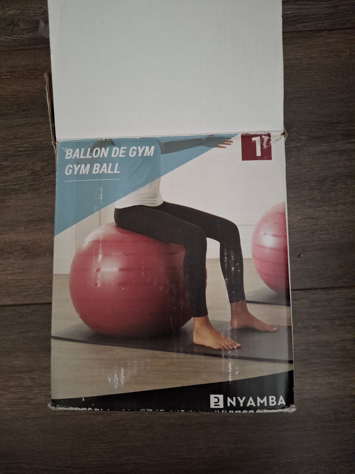 Nieuwe Gym Ball / Fitnessbal - Nooit gebruikt!, Ophalen of Verzenden