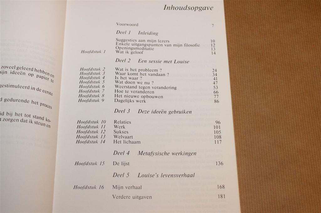 Je Kunt Je Leven Helen — Louise L. Hay, Zelfheling, Ophalen of Verzenden, Gelezen, Overige onderwerpen, Achtergrond en Informatie