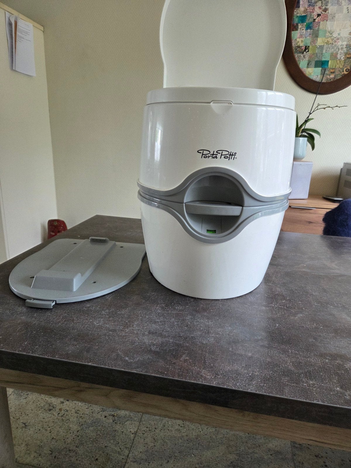Thetford - Porta potti 565 zgan extra hoog, Ophalen, Zo goed als nieuw