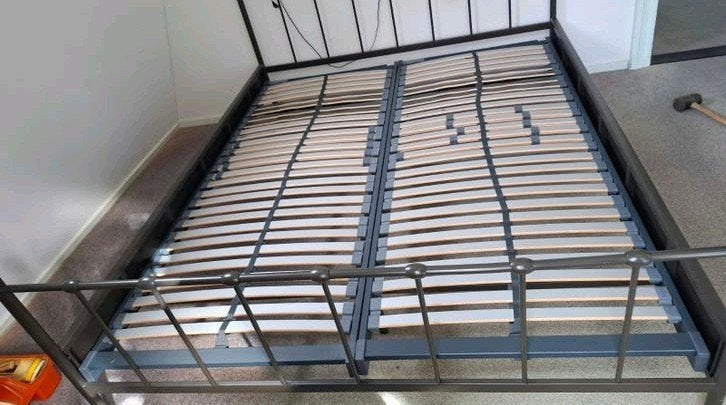 Leuke maat bed voor studenten., Huis en Inrichting, Ophalen of Verzenden, Eenpersoons, Hout, 190 cm of minder