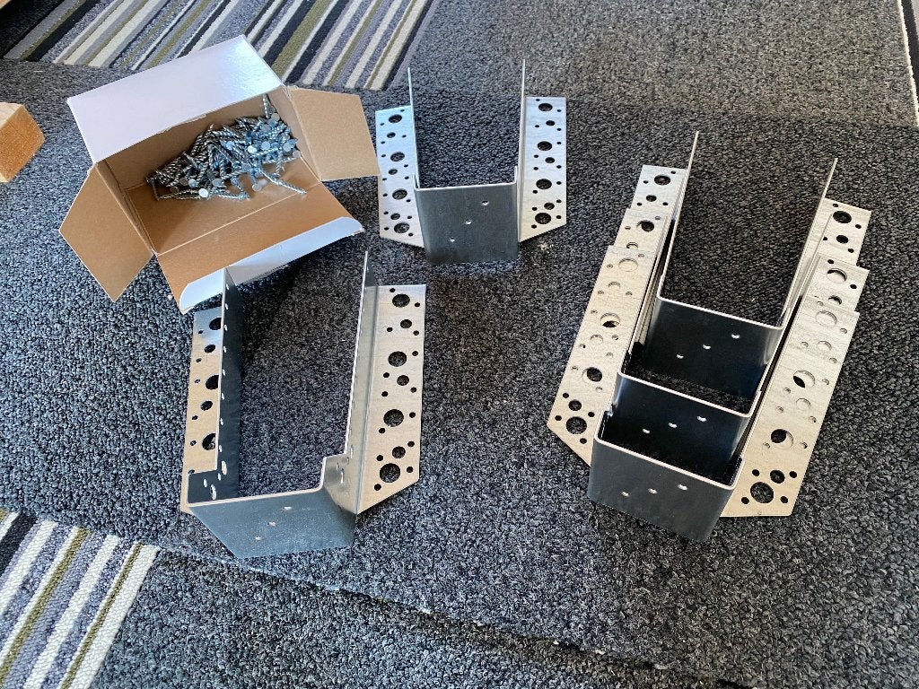 5x Raveeldragers en 120x gripankernagels, Doe-het-zelf en Verbouw, Ophalen, Nieuw, 100 tot 250 mm, Overige typen