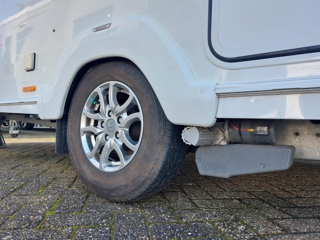 Sprite Alpine Sport 470 CF voortent-mover-GFK-etc, Caravans en Kamperen, Caravans, Standaardzit, Schokbreker, Overige typen, Bedrijf