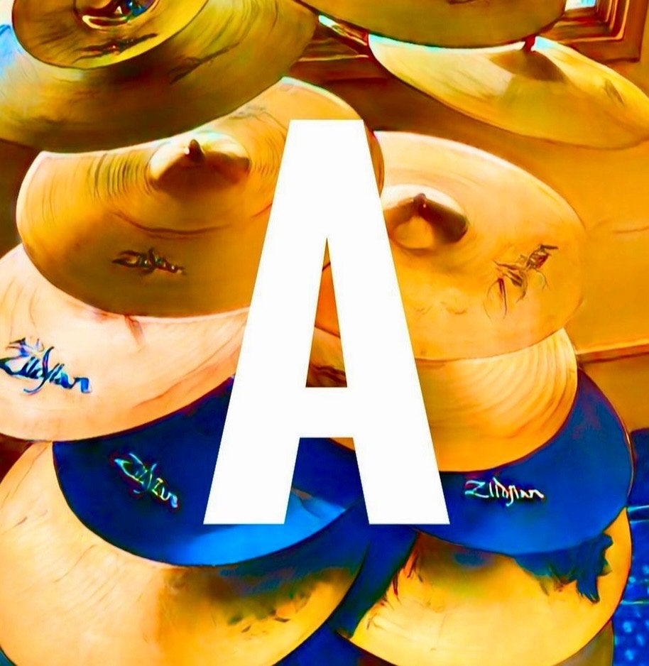 A Zildjian AVEDIS Cymbals vintage/pre-owned, Gebruikt, USA, Drums of Percussie, Ophalen of Verzenden