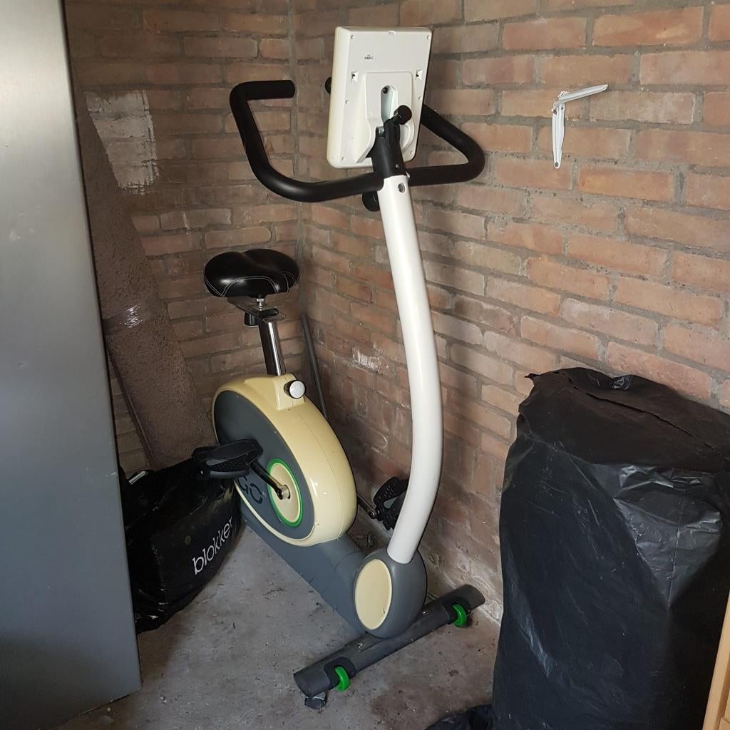 Hometrainer sportfiets, Sport en Fitness, Ophalen, Benen, Gebruikt, Metaal