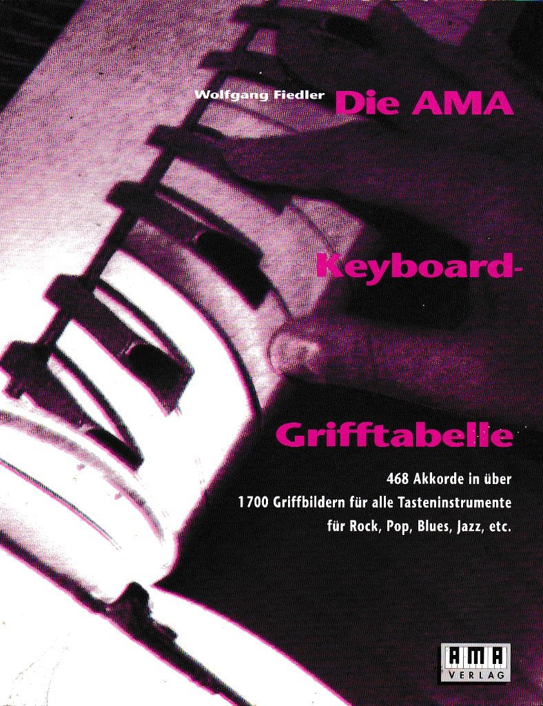 Keyboard Grifftabelle 468 akkoorden ( 295 ), Gebruikt, Verzenden, Artiest of Componist, Keyboard