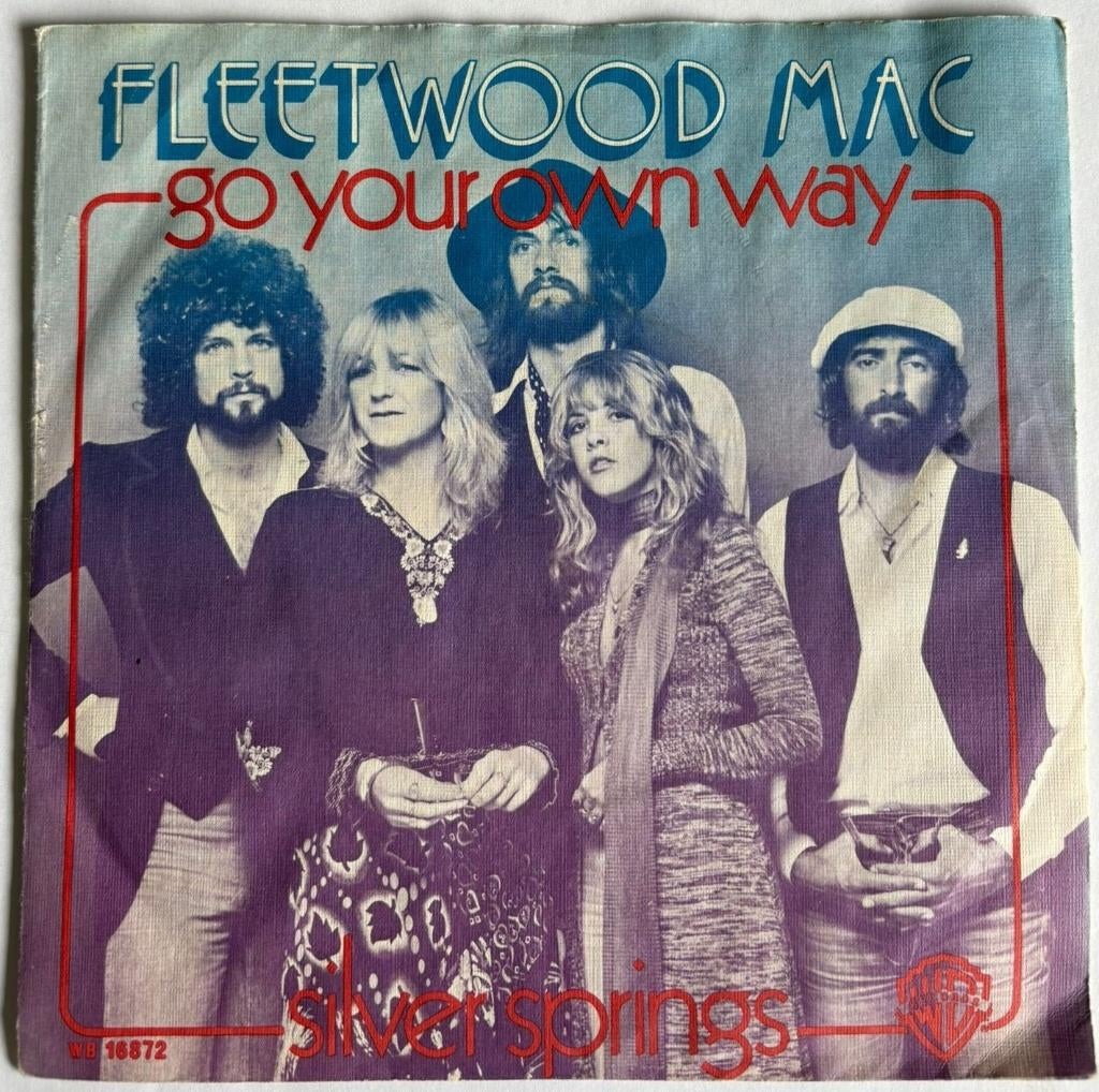 Fleetwood Mac – Go Your Own Way, Cd's en Dvd's, Vinyl Singles, 7 inch, Single, Ophalen of Verzenden, Zo goed als nieuw