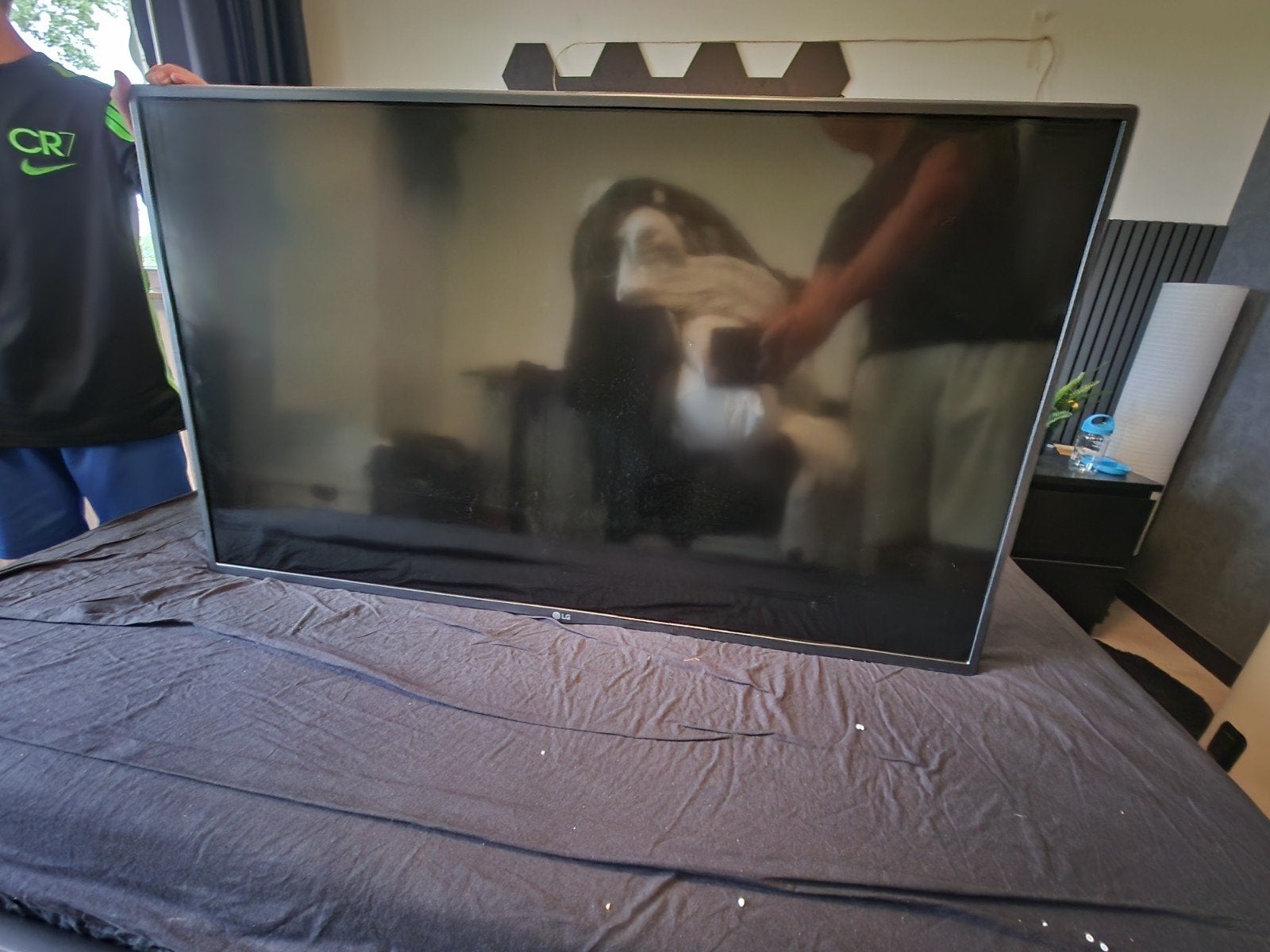 LG 42LX320C-ZA 42 inch professionele monitor/display, Ophalen, Gebruikt, 50 Hz, 100 cm of meer