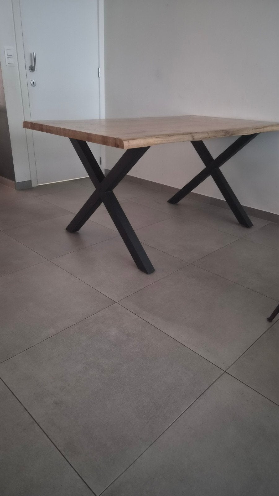 eettafel, Huis en Inrichting, Tafels | Eettafels, Ophalen, Gebruikt, 50 tot 100 cm, 150 tot 200 cm