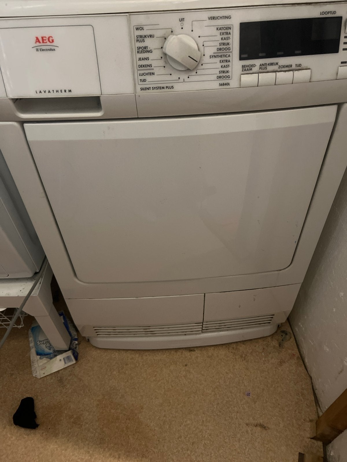 Miele droger ', Witgoed en Apparatuur, Wasdrogers, Ophalen, Gebruikt, Condens, 85 tot 90 cm