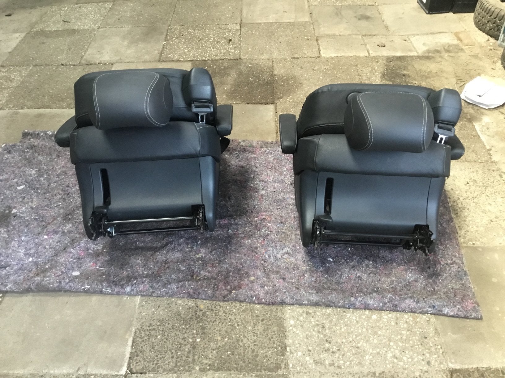 Leren stoelen voor Vito V klasse, Ophalen, Gebruikt, Mercedes-Benz