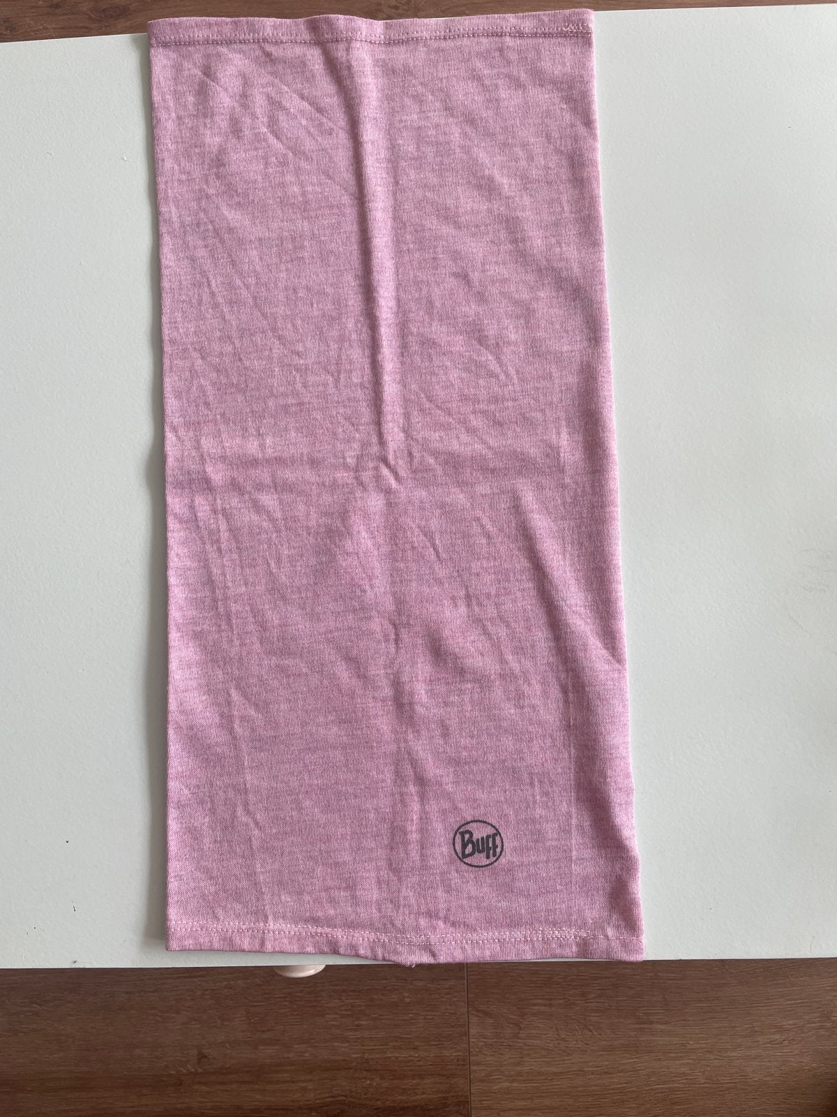 Roze Buff nekwarmer/hoofdband, Verzenden