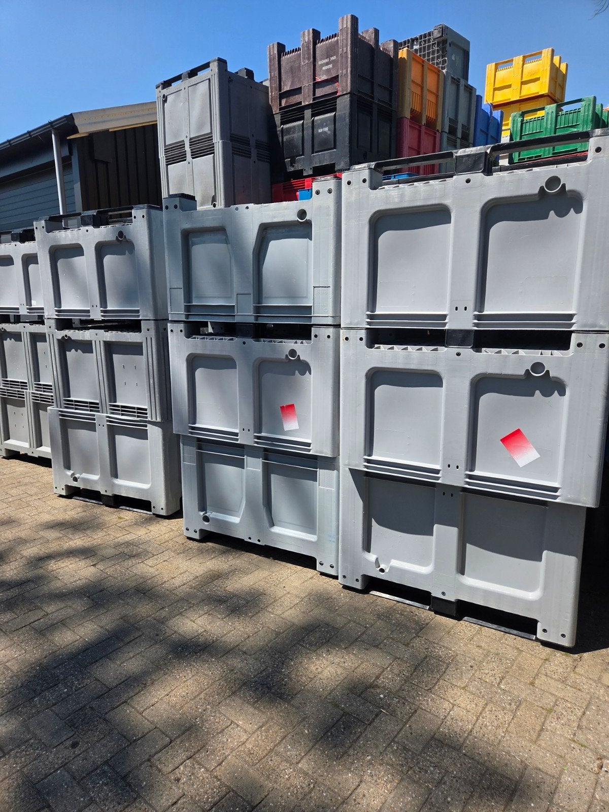 Palletbox 100x120x76 opslagbox dolav slowfeeder, Gebruikt, 100 cm of meer, 60 cm of meer, Ophalen of Verzenden