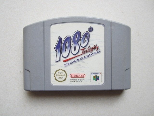1080 Snowboarding N64 Nintendo 64, Spelcomputers en Games, Games | Nintendo 64, 1 speler, Ophalen of Verzenden, Zo goed als nieuw
