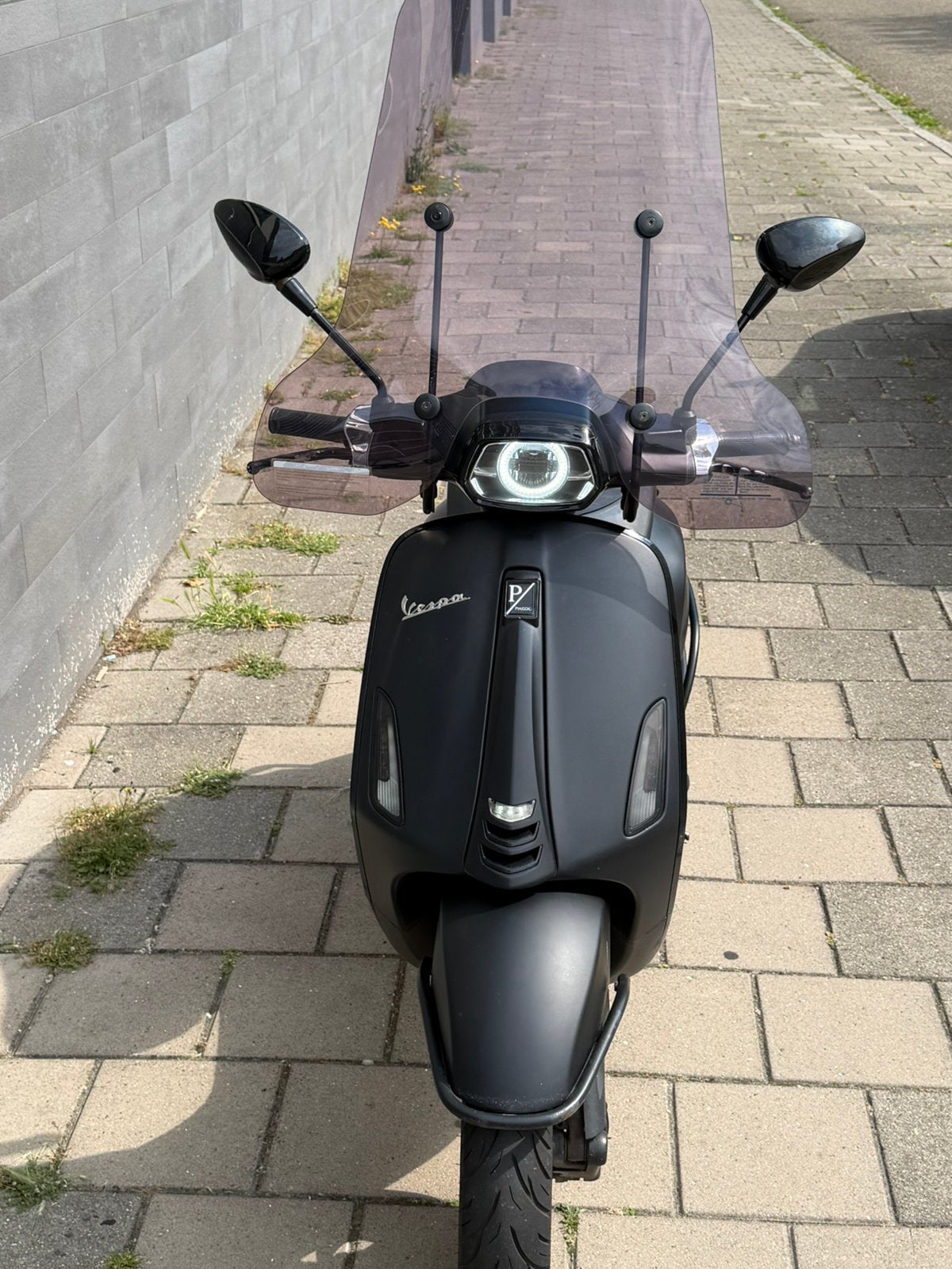 Vespa sprint notte iget  uit 2020 blauwe plaat, Ophalen, Gebruikt, Overige modellen, Benzine