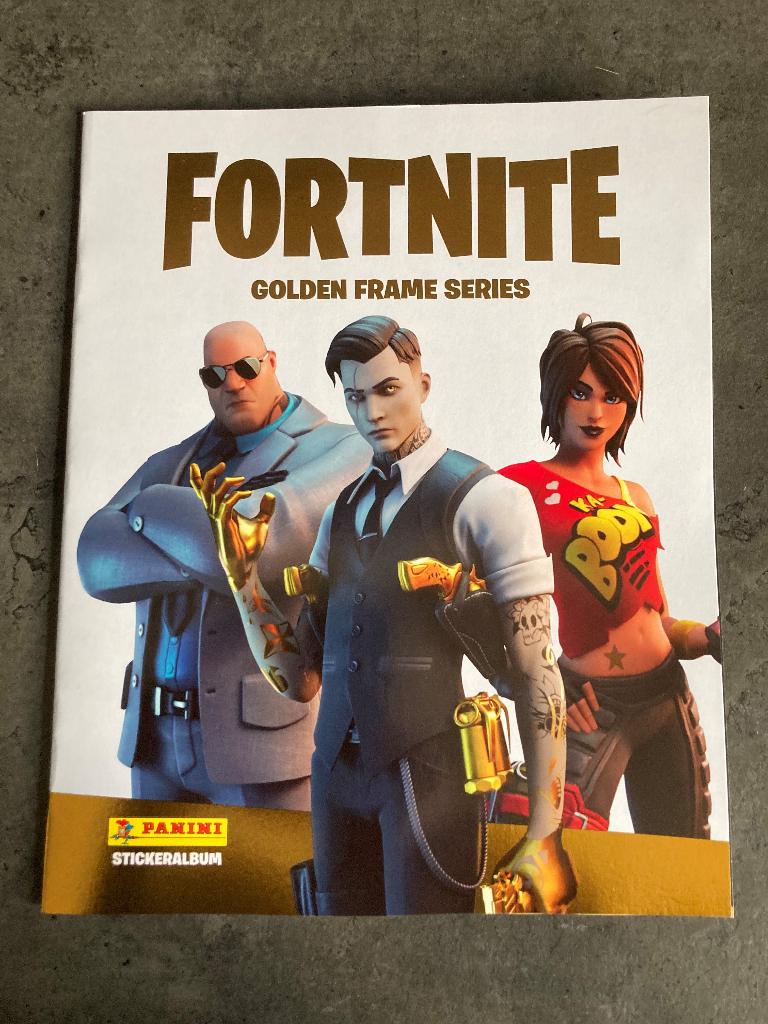 Panini - Fortnite - Golden Frame Series - stickers, Verzamelen, Ophalen of Verzenden, Nieuw