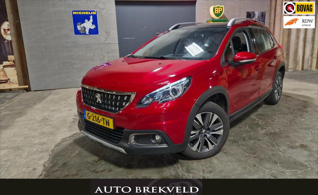 Peugeot 2008 1.2 PureTech GT-Line Automaat 110PK | Rijklaarp, 1199 cc, 1165 kg, Leder en Stof, Bedrijf