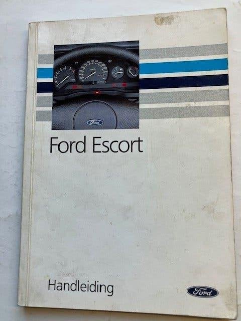 Ford Escort Handleiding - Origineel  1990   NL, Auto diversen, Handleidingen en Instructieboekjes, Ophalen of Verzenden