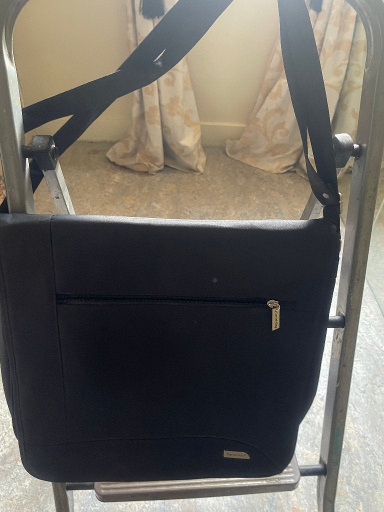 Daniel Ray zwarte Nylon LaptopTas, Computers en Software, Laptoptassen, Nieuw, Aktetas, Ophalen of Verzenden, 13 inch