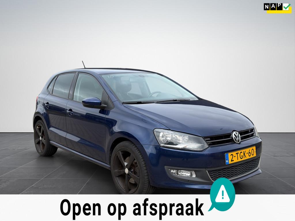 Volkswagen Polo 1.2 TSI BlueMotion Highline Clima|Cruise|NAP, Voorwielaandrijving, Euro 5, 4 cilinders, Blauw
