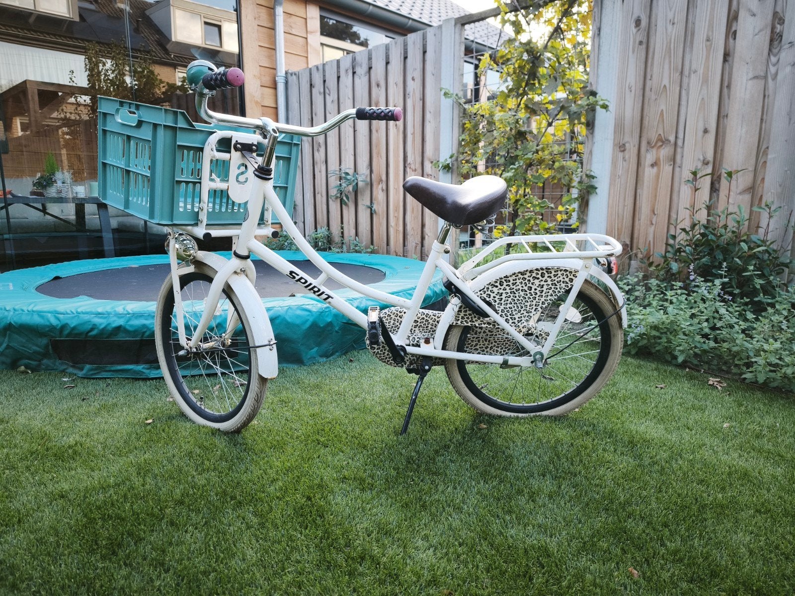 Spirit 20 inch meisjesfiets met mandje, Ophalen of Verzenden, Gebruikt, 20 inch