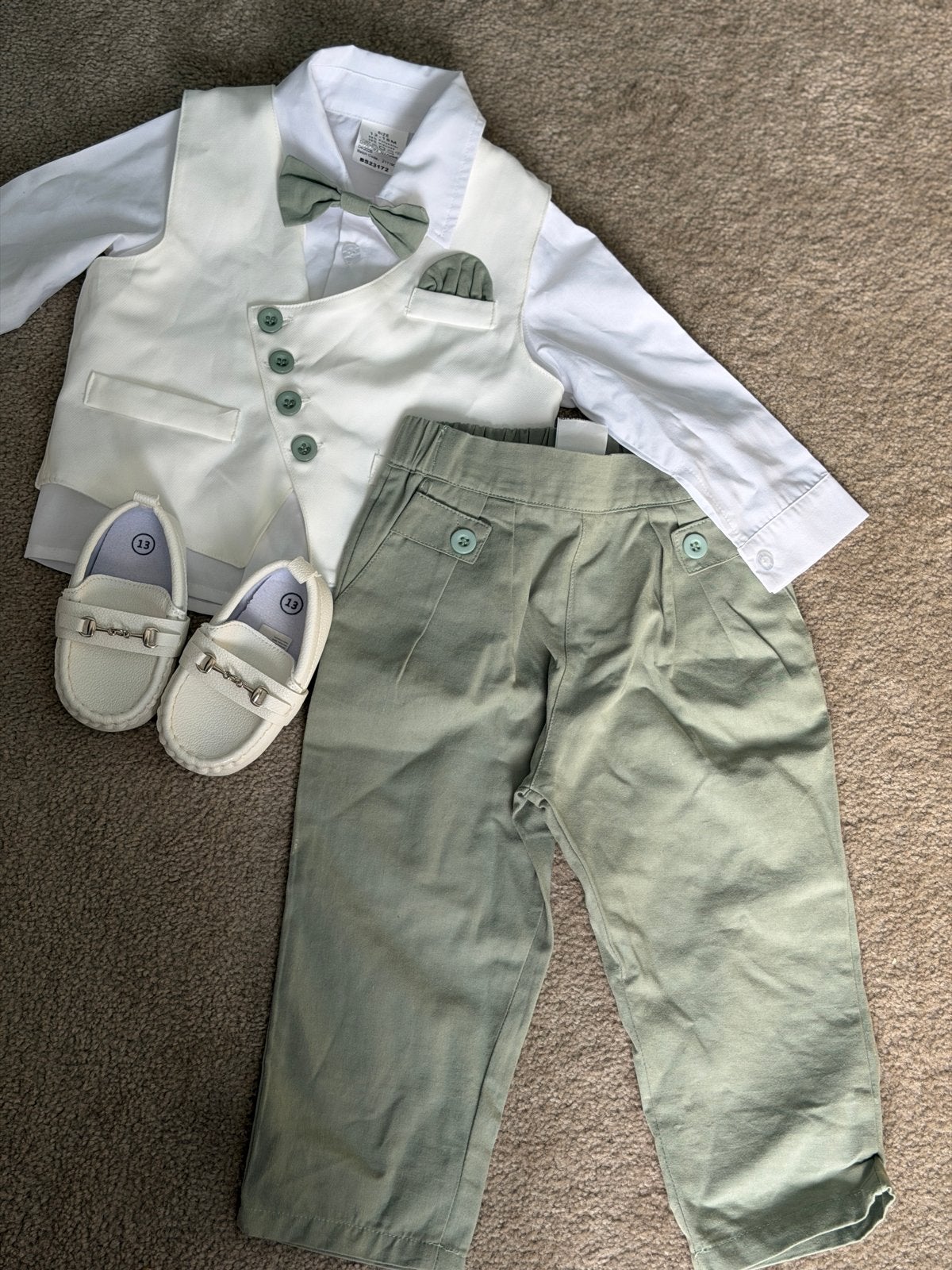 Nette baby jongens outfit, Ophalen of Verzenden, Zo goed als nieuw, Maat 92