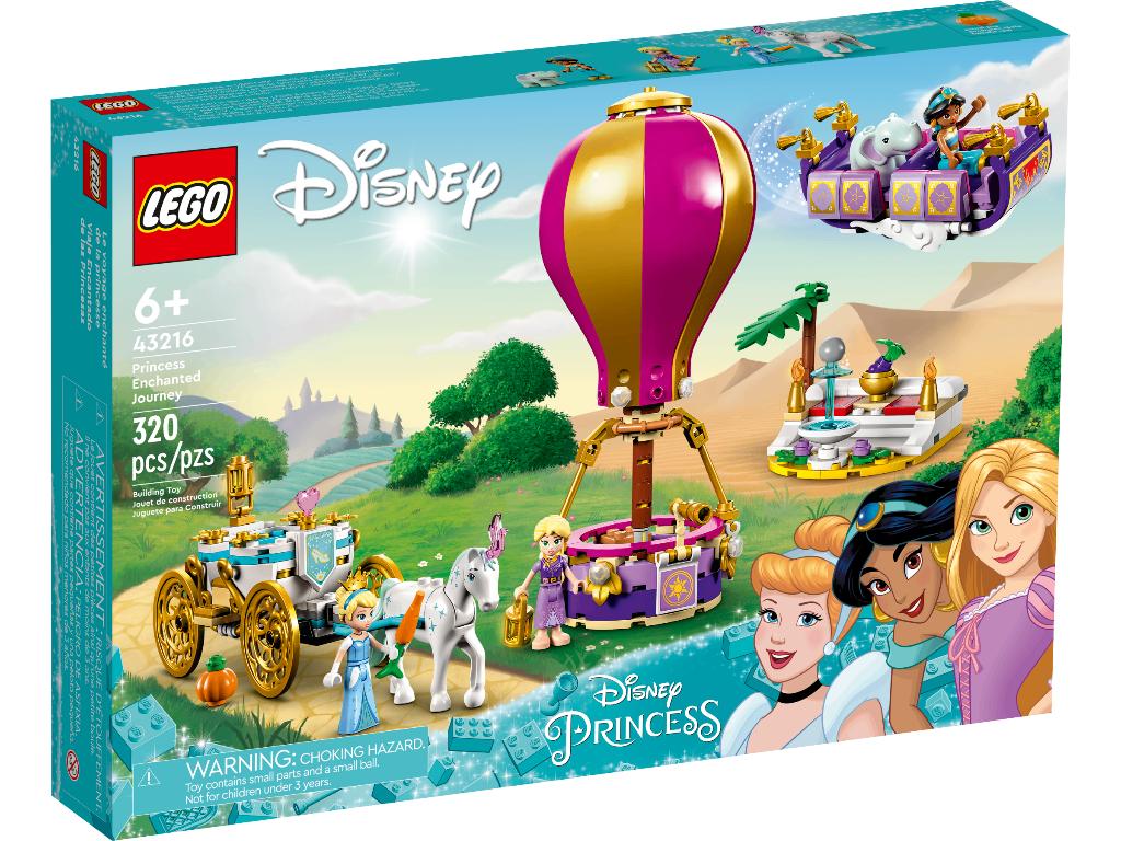 Lego Disney 43216 Betoverende reis van prinses, Ophalen of Verzenden, Nieuw, Complete set, Lego