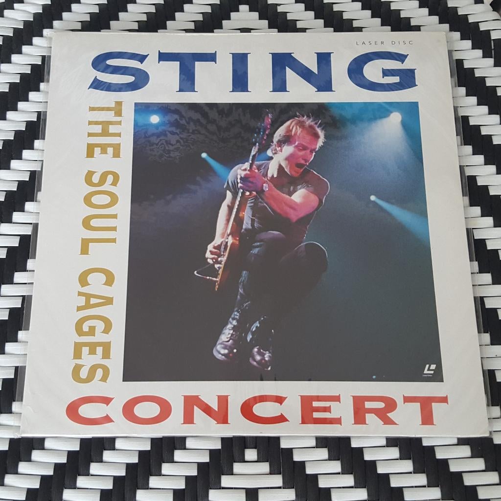 Sting - The Soul Cages Concert - 12" Laserdisc Video - LD, Alle leeftijden, Ophalen, Zo goed als nieuw