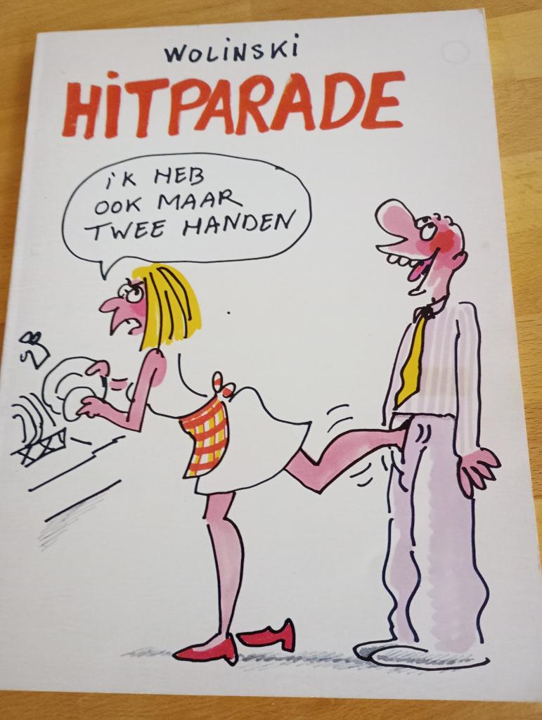 Wolinski: Hitparade, Eén stripboek, Ophalen of Verzenden, Zo goed als nieuw
