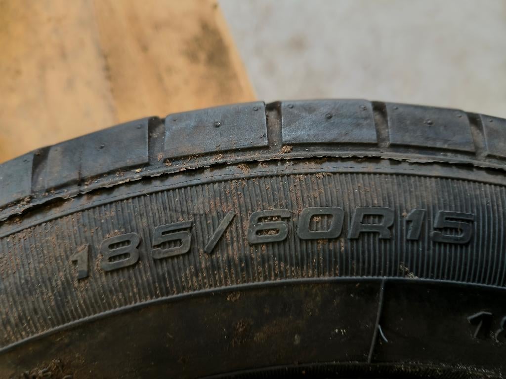 Gebruikte seat velgen met banden, Ophalen, Gebruikt, 15 inch, Banden en Velgen