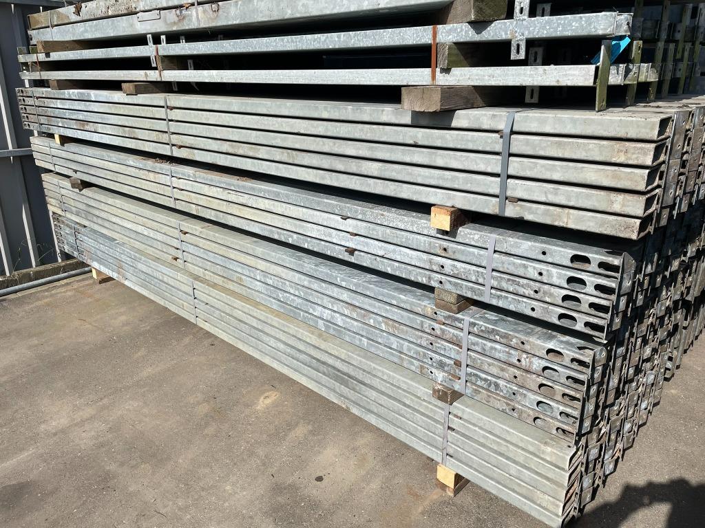 Kokerprofielen 100x50x2.5mm | Lengte: 4400 mm, Doe-het-zelf en Verbouw, Metalen, Ophalen of Verzenden, Gebruikt, IJzer