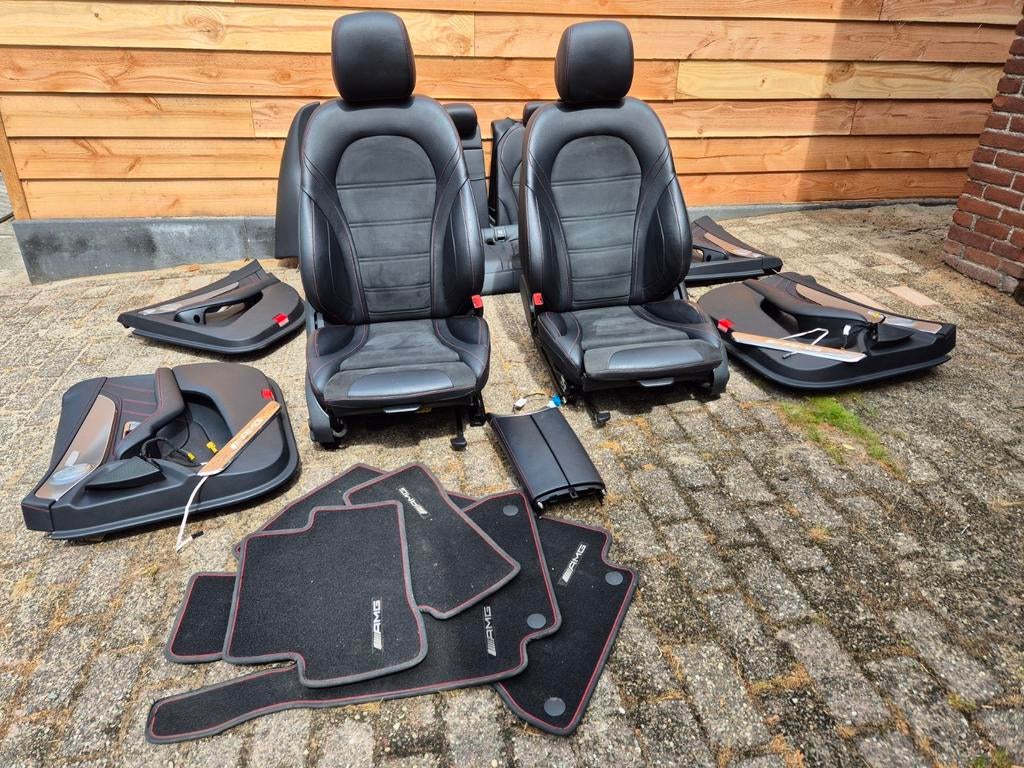 AMG MERCEDES W205  C43 C63 C KLASSE COMPLEET INTERIEUR, Ophalen of Verzenden, Gebruikt, Mercedes-Benz