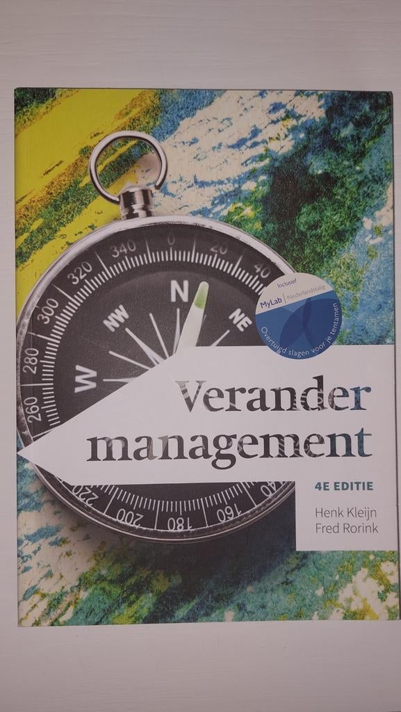 Verandermanagement - Henk Kleijn & Fred Rorink, Ophalen, Nieuw, Management