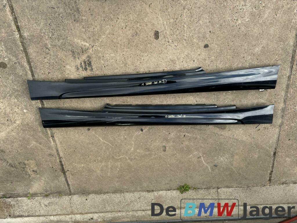 Sideskirt set M pakket BMW 1-serie E81 E82 E88 51778044663, Gebruikt, Ophalen of Verzenden, BMW, BMW