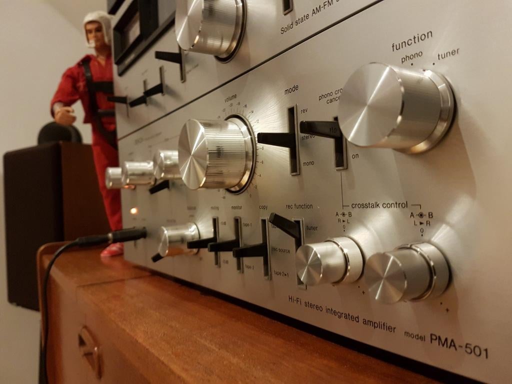 Denon PMA 501 & Denon TU 501 Set, Ophalen of Verzenden, Zo goed als nieuw, Denon