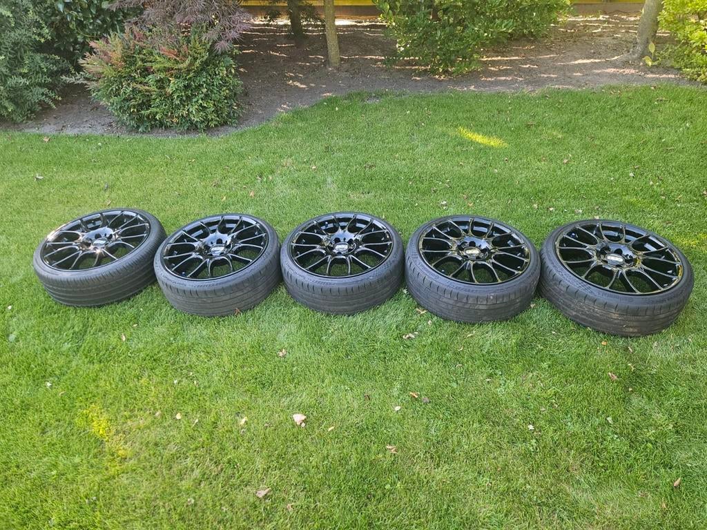 5 zeer nette orginele 19" BBS CK velgen., Auto-onderdelen, Banden en Velgen, 19 inch, Gebruikt, Velg(en), Ophalen of Verzenden