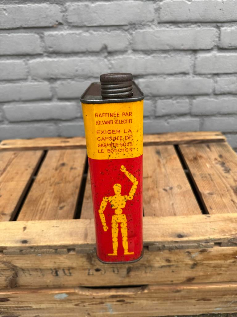 Vintage Shell Olie Blik - Zeldzaam!, Verzamelen, Ophalen, Gebruikt, Overige, Overige merken