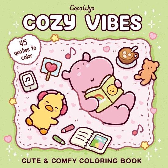 Cozy Spaces Coloring - Cozy Vibes Coloring Book for Adults, Ophalen of Verzenden, Nieuw, Boek of Gids
