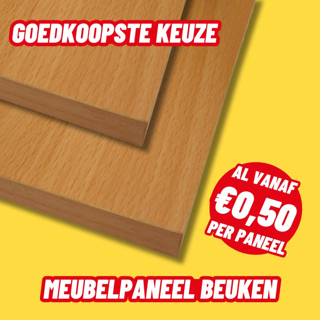 Meubelpanelen | meubelpaneel | panelen | GOEDKOOPSTE VAN NL!, Ophalen, Nieuw, Hout, Minder dan 20 mm