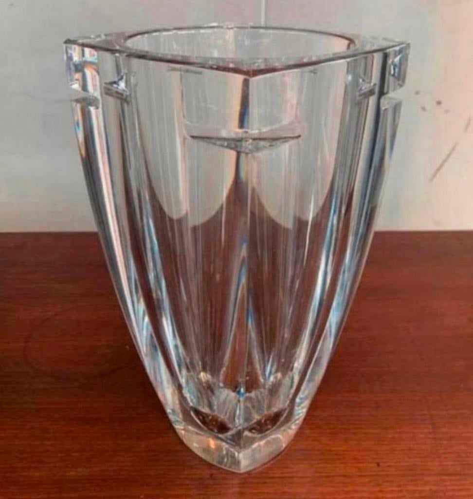 Vaas mooie kristallen Waterford Crystal Clear Metra Vase., Ophalen of Verzenden