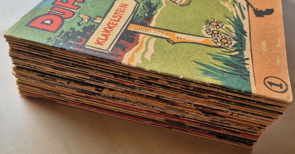 Duppie's Avonturen | 26 deeltjes in 1 koop | NGV | 1962-1963, Ophalen of Verzenden, Zo goed als nieuw, J. Kuppens, Meerdere stripboeken