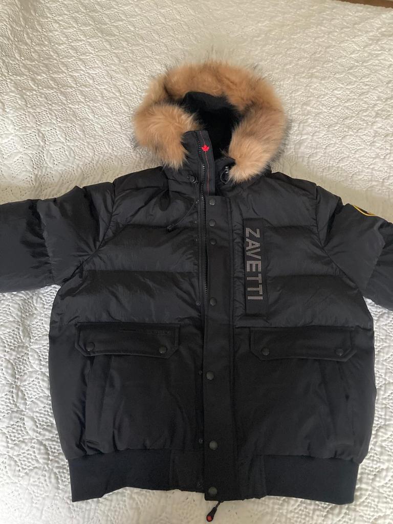 Nieuwe winterjas Zavetti mt M, Ophalen of Verzenden, Nieuw, Maat 48/50 (M), Zwart