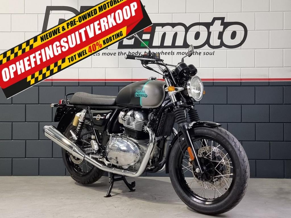 ROYAL ENFIELD INTERCEPTOR 650 (bj 2025), 2 cilinders, 648 cc, Motorrijbewijs A, Bedrijf
